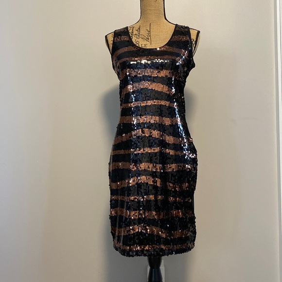 Sequin Cocktail Dress - Picture 1 of 5